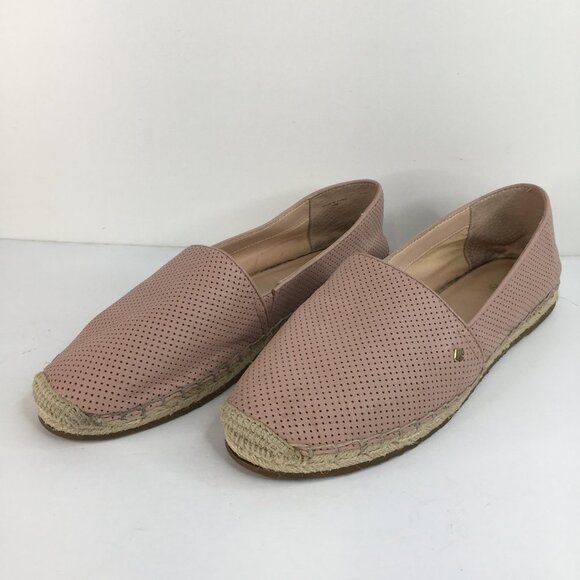 Kate Spade Gianna Pink Leather Espadrilles Flats Loafers Size 10M - Picture 2 of 15